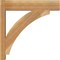 Ekena Millwork Thorton Block Rough Sawn Outlooker, Western Red Cedar, 6"W x 24"D x 24"H OUT06X24X24THR05RWR - alternate 2